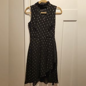 Black and Gold Dress